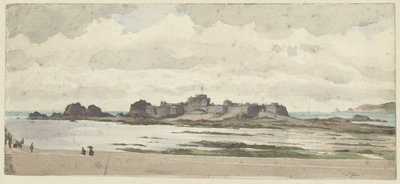 Château ou forteresse sur la côte - James Tissot