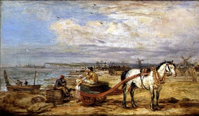 Pêcheurs sur la Plage - James Ward