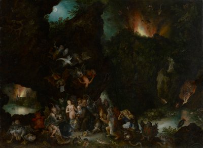 La tentation de Saint Antoine - Jan Brueghel the Elder