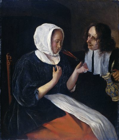 Un couple buvant - Jan Havicksz. Steen