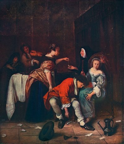 Mauvaise compagnie, vers 1665 - Jan Havickszoon Steen