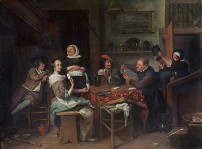 Les Joueurs de cartes - Jan Havickszoon Steen