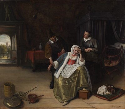 La Jeune Fille Amoureuse - Jan Havickszoon Steen