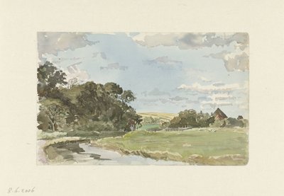 Paysage sur Texel - Jan Hoynck van Papendrecht