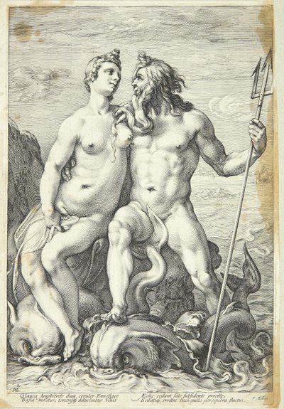 Neptune et Amphitrite - Jan Saenredam