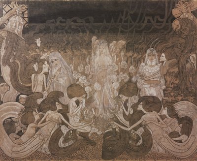 Die drei Verlobten - Jan Toorop