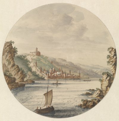 Vue de la ville de Bacharach - Jan van Call (I)