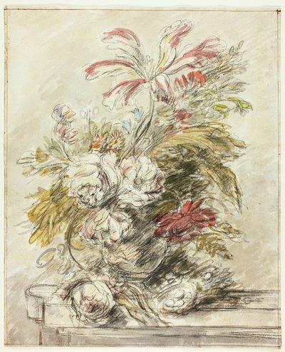 Un bouquet de fleurs - Jan van Huysum