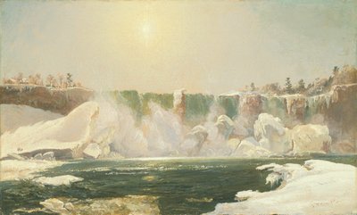 Chutes du Niagara en hiver - Jasper Francis Cropsey