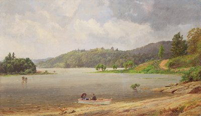 Sur le lac Wawayanda, New Jersey - Jasper Francis Cropsey