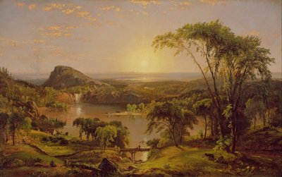 Été, lac Ontario - Jasper Francis Cropsey