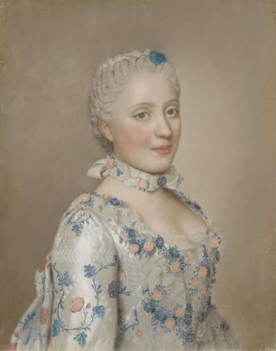 Marie-Josèphe de Saxe, Dauphine de France - Jean Étienne Liotard