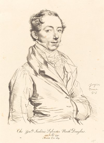 Frederic Sylvester Douglas - Jean Auguste Dominique Ingres