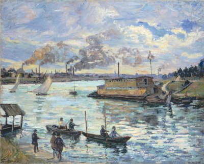 Scène de rivière, 1890 - Jean Baptiste Armand Guillaumin