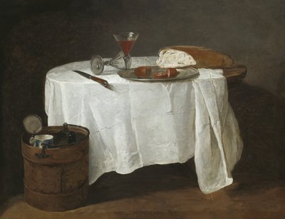 La nappe blanche, 1731-32 - Jean Baptiste Simeon Chardin