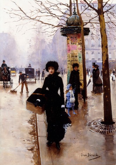 Une Parisienne - Jean Beraud