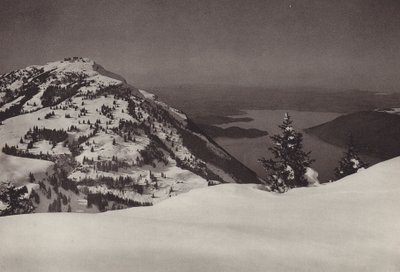 Rigi en hiver - Jean Gaberell