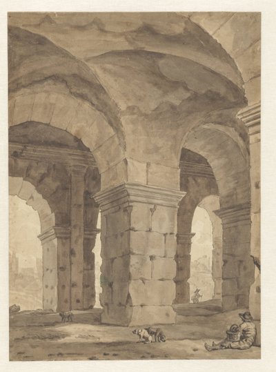 Sous les arches du Colisée - Jean Grandjean