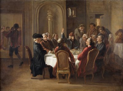 Souper des philosophes - Jean Huber