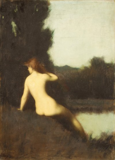 Un baigneur Echo - Jean Jacques Henner