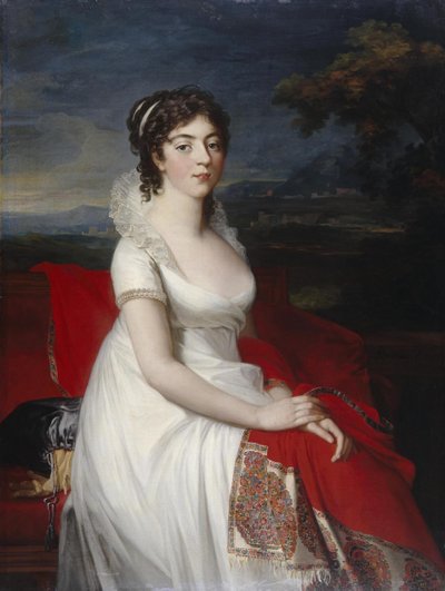 Portrait de la comtesse Obolenskaya, 1806 - Jean Laurent Mosnier