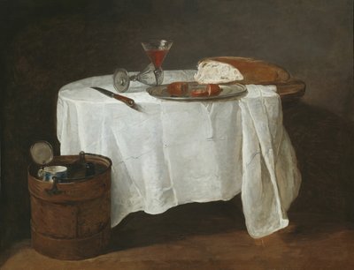 La nappe blanche, 1731-32 - Jean Baptiste Simeon Chardin