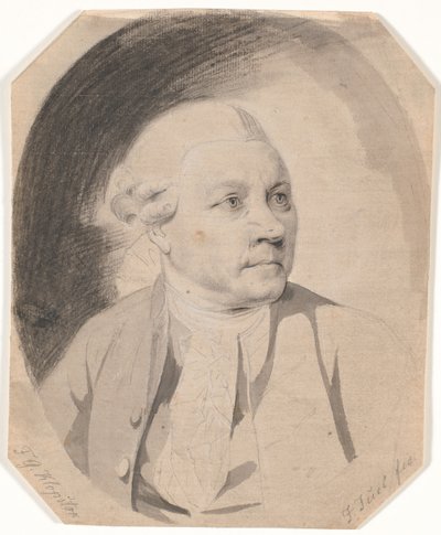 Portrait du poète F.G. Klopstock (1724-1803) - Jens Juel