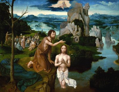 Le Baptême du Christ - Joachim Patinir