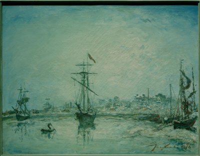 Le Port de Honfleur - Johan Barthold Jongkind