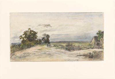 Paysage près de Nevers - Johan Barthold Jongkind