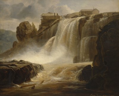 Haugfossen - Johan Fredrik Eckersberg