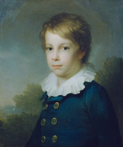 Portrait de garçon I - Johann Baptist Lampi d. Ä.