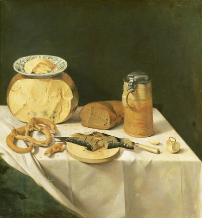 Nature morte au petit déjeuner - Johann Georg Hinz