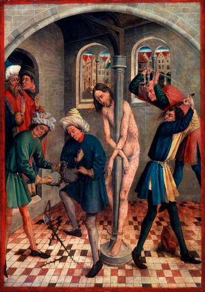 La Flagellation du Christ, avant 1457 - Johann Koerbecke