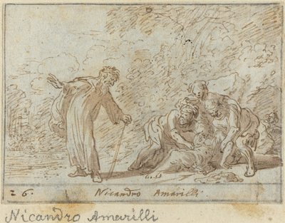 Nicandro et Amarilli, 1640 - Johann Wilhelm Baur