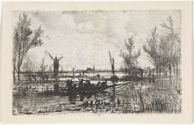 Paysage hollandais - Johannes Tavenraat