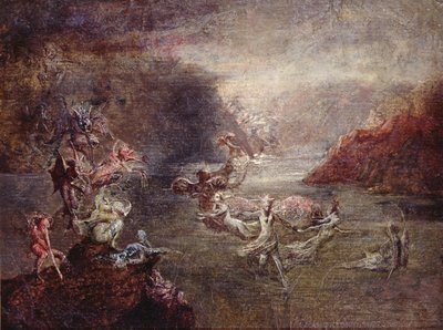 Le lac des fées - John Anster Fitzgerald