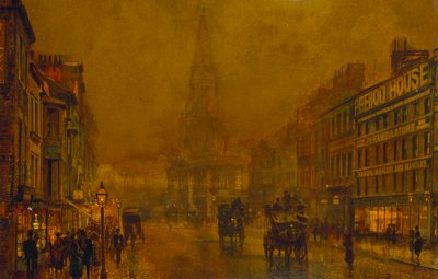 Rue Blackman, Borough - John Atkinson Grimshaw