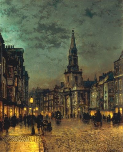 Rue Blackman, Borough, Londres - John Atkinson Grimshaw