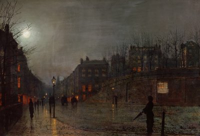 Rentrer à la maison au crépuscule, 1882 - John Atkinson Grimshaw