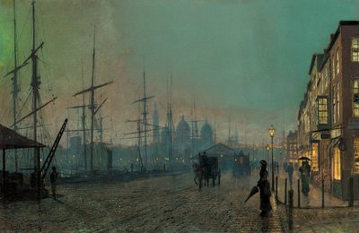 Quai Humber, 1881 - John Atkinson Grimshaw