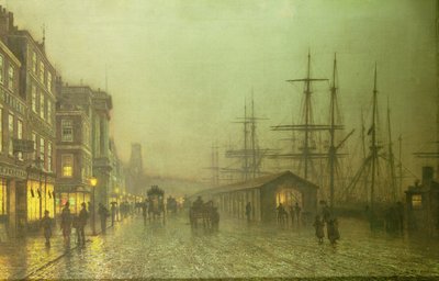 Docks de Liverpool - John Atkinson Grimshaw