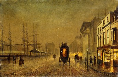 Docks de Liverpool - John Atkinson Grimshaw