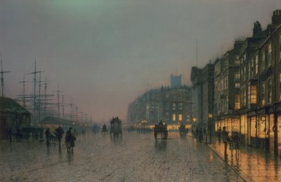 Docks de Liverpool depuis Wapping, vers 1870 - John Atkinson Grimshaw