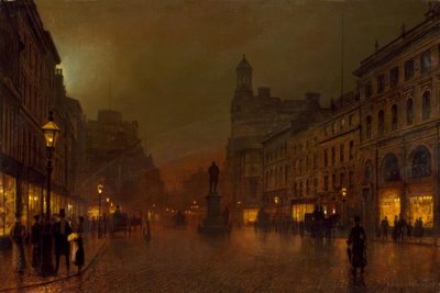 Manchester (Angleterre) - John Atkinson Grimshaw