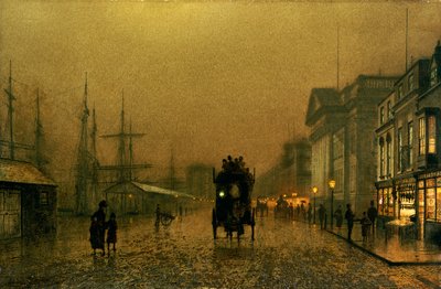 Salthouse Dock, Liverpool - John Atkinson Grimshaw