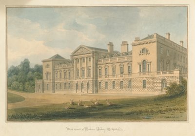 Bedfordshire - Abbaye de Woburn, 1824 - John Buckler