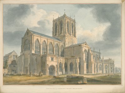 Dorset - Église de Sherborne, 1802 - John Buckler