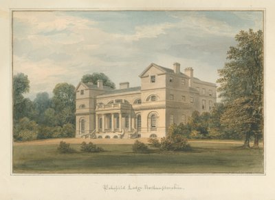 Northamptonshire - Wakefield Lodge, 1824 - John Buckler