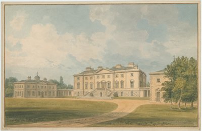 Sussex - Hall à un emplacement inconnu, 1807 - John Buckler